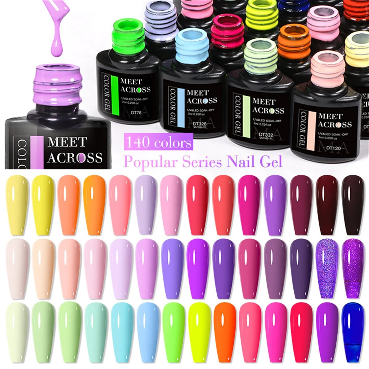 Hema-Free Gel Nail Polish Set - Image 2