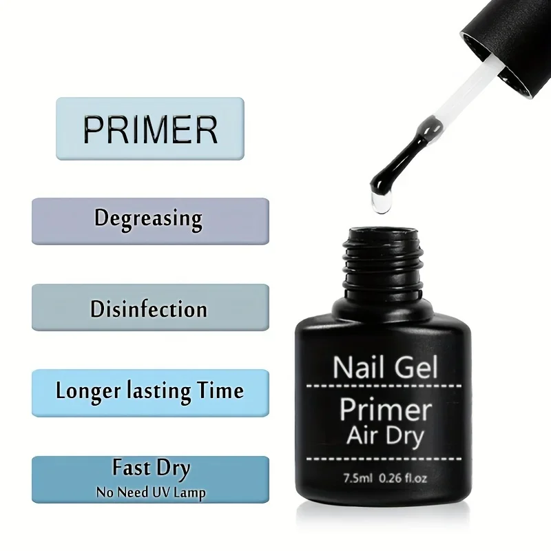 Essential Gel Nail Polish: Top Coat & Base Coat Set - Image 5