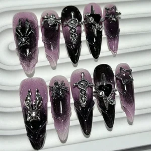 Obsidian Amethyst Goth