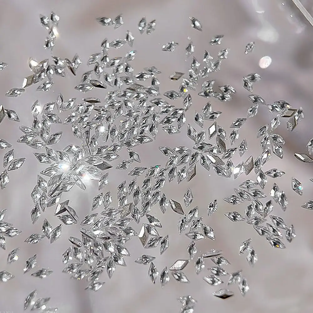 Shiny Zircon Rhinestones Nail Charms - Image 2