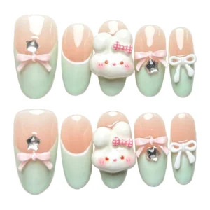 Milk Green Bunny